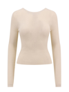 Gucci Wool Sweater Button Detail In White