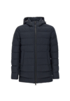 Herno Laminar Windstopper Parka In Blue