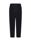 Issey Miyake Homme Plissé  Basics Trousers Clothing In Black