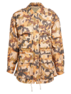 Isabel Marant Elize Camouflage-print Cotton-twill Jacket In Multicolor
