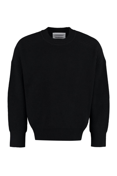 Isabel Marant Barry Wool Sweater In Black