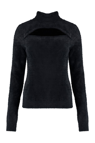 Isabel Marant Étoile Mayers Turtleneck Knitted Jumper In Black