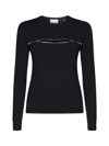 Isabel Marant Zip Detail Sweater In Black