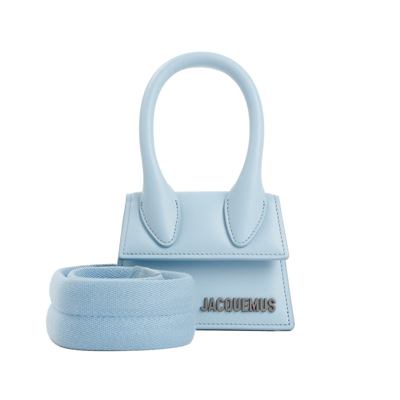 Jacquemus Le Chiquito Homme Top Handle Bag In Blue