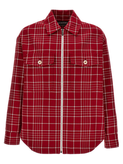 JACQUEMUS JACQUEMUS 'LE BLOUSON MONTAGNE' OVERSHIRT