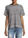 MARC JACOBS Sketch Striped Cotton Tee