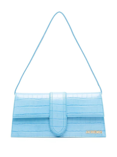 Jacquemus Le Bambino Shoulder Bag In Blue