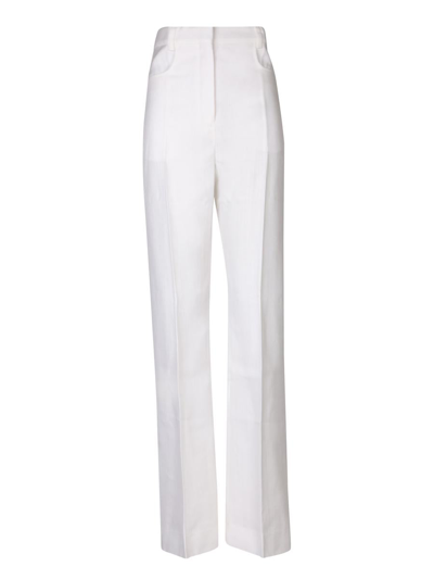 Jacquemus Trousers In White