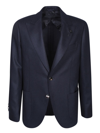 Lardini Men's Single-breasted Jacket In Blue