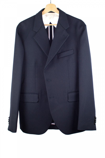 Lc23 Marzotto Wool Blazer Clothing In Navy