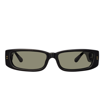 Linda Farrow Sunglasses In Black