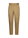 Low Brand Man Pants Khaki Size 29 Cotton, Elastane In Brown