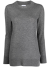 MALO MALO CREW-NECK SWEATER WITH MÉLANGE EFFECT