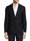 VERSACE Cotton Two-Button Sportcoat,0400094656602