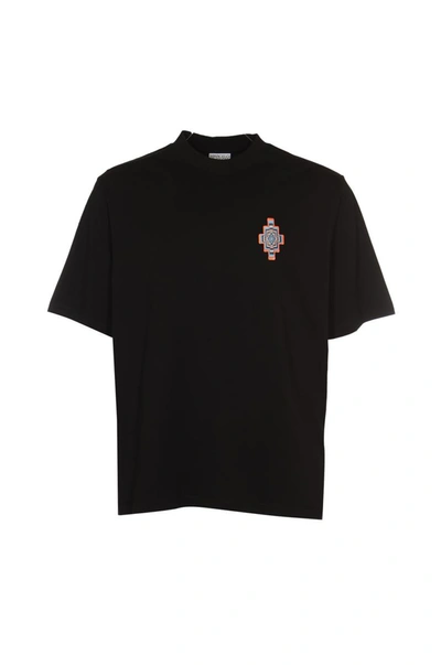 Marcelo Burlon County Of Milan Marcelo Burlon T-shirts And Polos In Black Salm