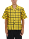 Marni Short-sleeve Checked Shirt In Multicolour