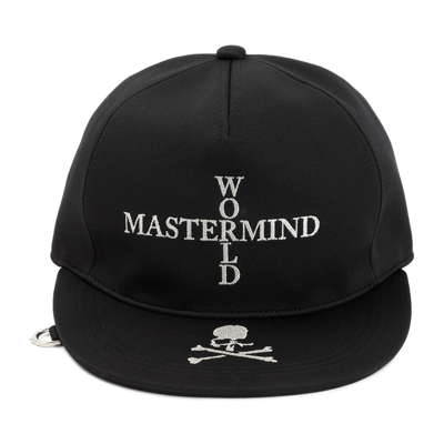 Mastermind Japan Logo-embroidered Cap In Black