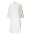 MAX MARA MAX MARA  BEACHWEAR UNCINO WHITE SHIRT DRESS