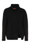 Max Mara Studio Abile Wool And Cashmere Sweater In Black