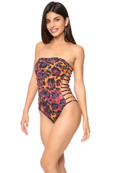 Miss Bikini Costume In Multicolour