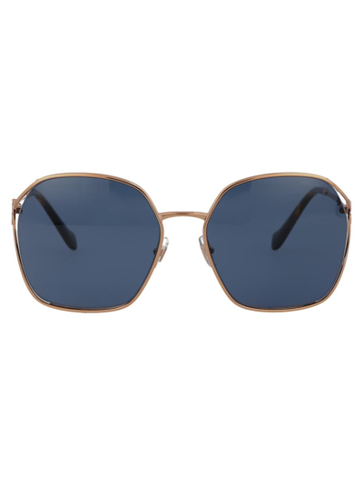 Miu Miu Woman Sunglasses Mu 52ws In Dark Blue