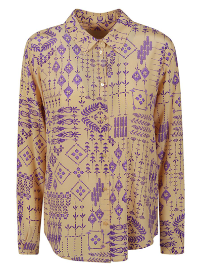 Momoní Meudon St Ethnic Shirt In Viola