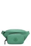 Moncler Durance Logo-patch Belt Bag In Green