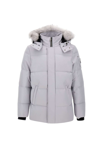 Moose Knuckles Cloud 3q Puffer Jacket Neoshear In Grey