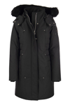 Moose Knuckles Cloud Hooded Parka In Black
