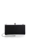 JIMMY CHOO Celeste Crystal and Suede Clutch