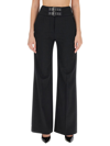 Moschino Jeans Pants With Straps In Black
