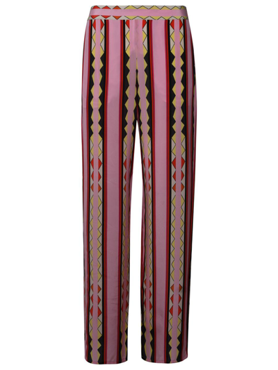 Kutnia Multi Silk Trousers In Pink