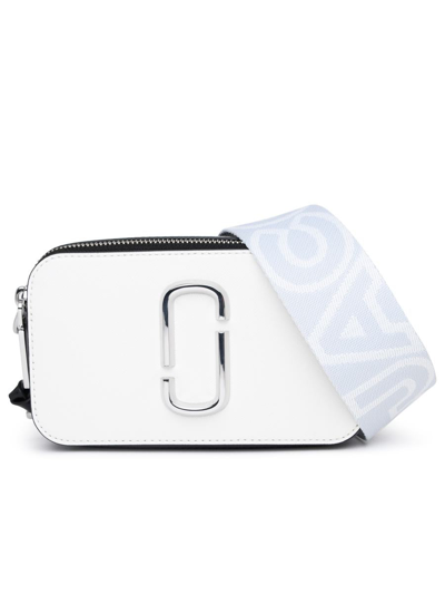 Marc Jacobs Multicolor Leather Snapshot Crossbody Bag In White