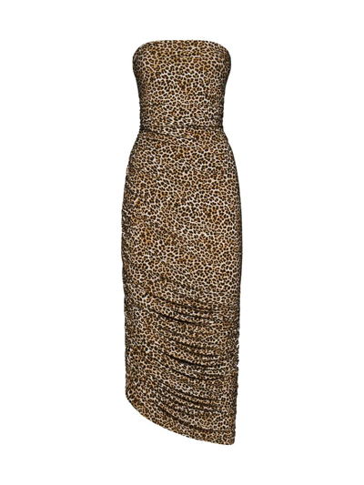 Norma Kamali Dress In Brown