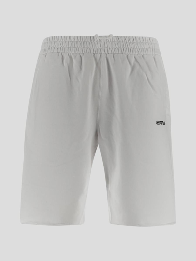 Off-white Shorts In Whiteblack