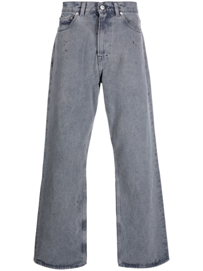 Our Legacy Third Cut Wide-leg Jeans In Twilight Attic Wash