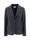 P.a.r.o.s.h P. A.r. O.s. H. Virgin Wool Blazer In Gray
