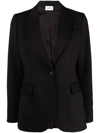 P.a.r.o.s.h Classic Single-breasted Blazer In Green