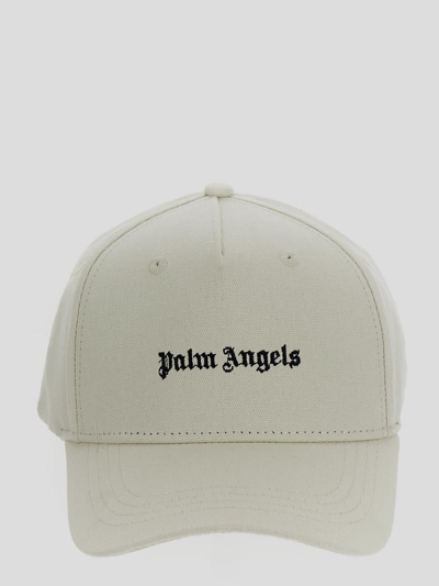 Palm Angels Hats In White