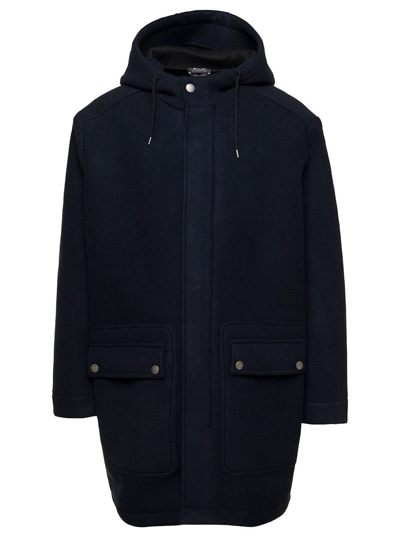 Apc A.p.c. Mathias Parka In Blu