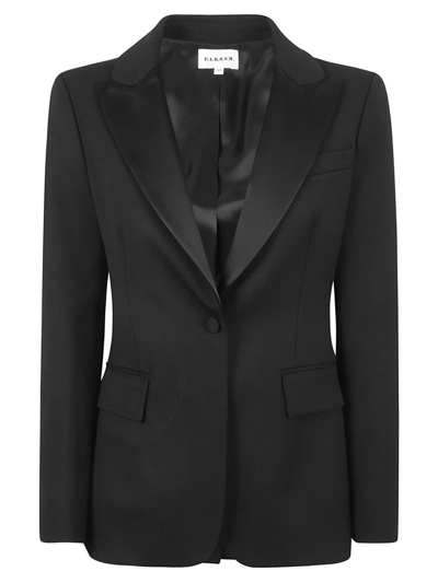 P.a.r.o.s.h Single-breasted Blazer Jacket In Black