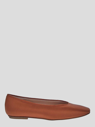 Pedro Garcia Terena Flat Shoes In Brown
