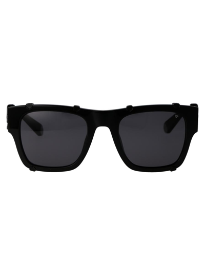 Philipp Plein Spp042v Sunglasses In 700v Black
