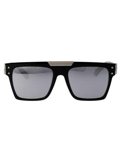 Philipp Plein Spp080 Sunglasses In 700w Black