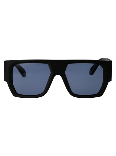 Philipp Plein Spp094m Sunglasses In 0703 Black