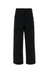 Philosophy Di Lorenzo Serafini Wide-leg Cotton Stretch Pant In Black