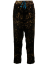 Pierre-louis Mascia Printed Silk Blend Trousers In 510019/101