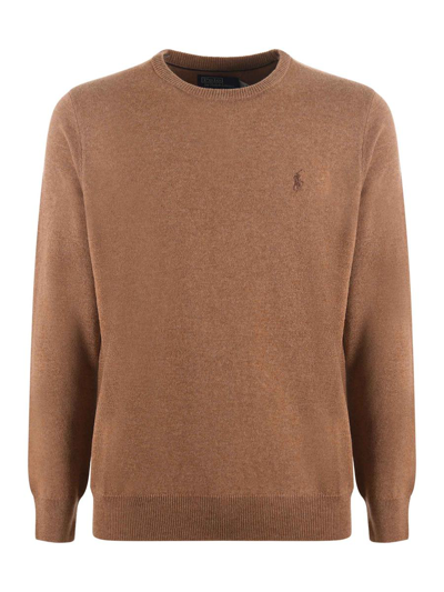 Polo Ralph Lauren Sweater In Cammello