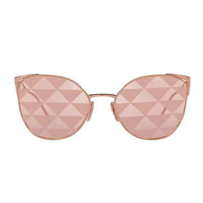 Prada Eyewear Sunglasses In Rosé Gold