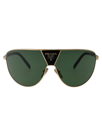 Prada Sunglasses In 5ak05v Gold